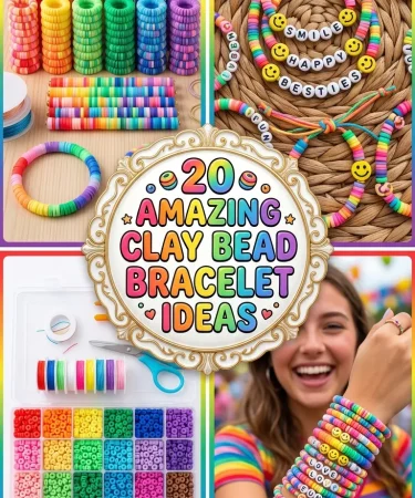 20 Amazing Clay Bead Bracelet Ideas