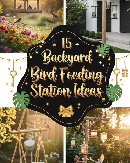 15 Unique Backyard Bird Feeding Station Ideas