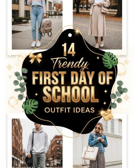 14 Trendy First Day of School Outfit Ideas 14 Trendy First Day of School Outfit Ideas