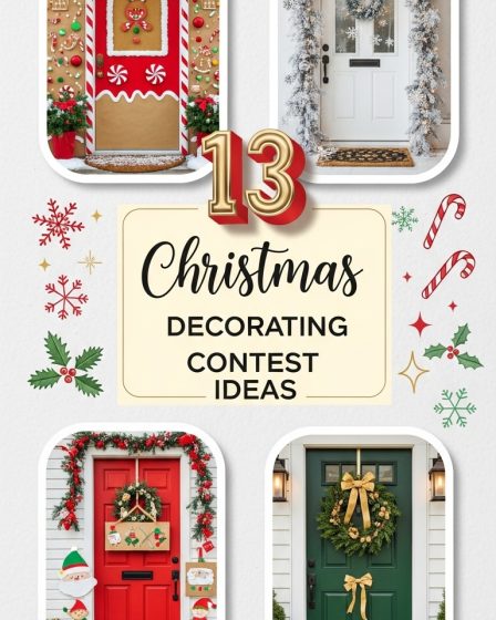 13 Christmas Door Decorating Contest Ideas