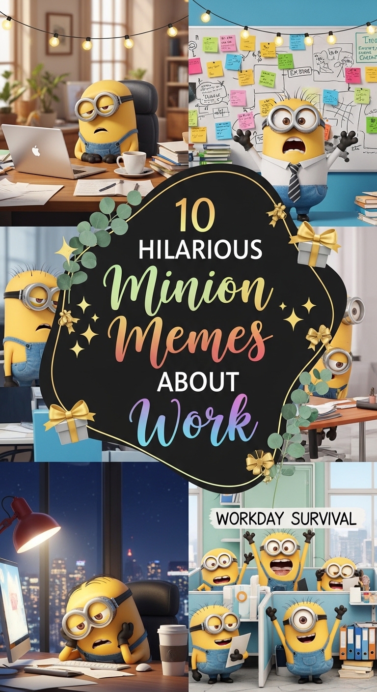 10 Hilarious Minion Memes About Work
