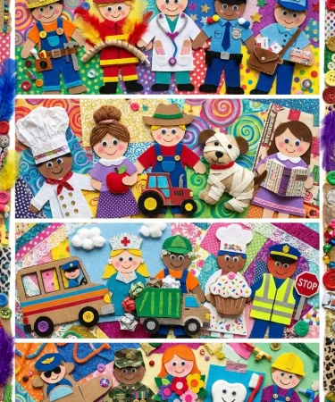23 Community Helpers Preschool Crafts Ideas