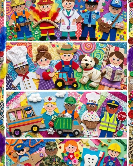 23 Community Helpers Preschool Crafts Ideas