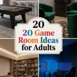 20 Game Room Ideas for Adults