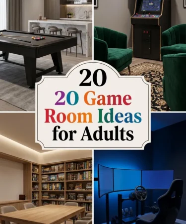 20 Game Room Ideas for Adults
