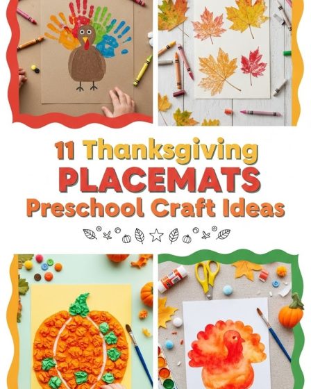 11 Thanksgiving Placemats Preschool Craft Ideas 11 Thanksgiving Placemats Preschool Craft Ideas