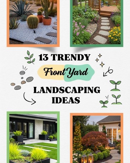 13 Trendy Front Yard Landscaping Ideas 13 Trendy Front Yard Landscaping Ideas