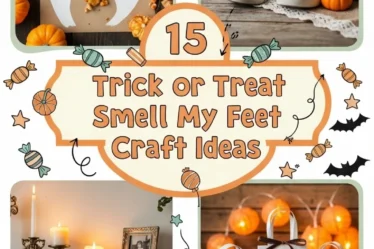 15 Trick or Treat Smell My Feet Craft Ideas
