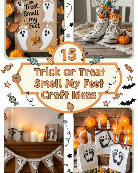 15 Trick or Treat Smell My Feet Craft Ideas 15 Trick or Treat Smell My Feet Craft Ideas