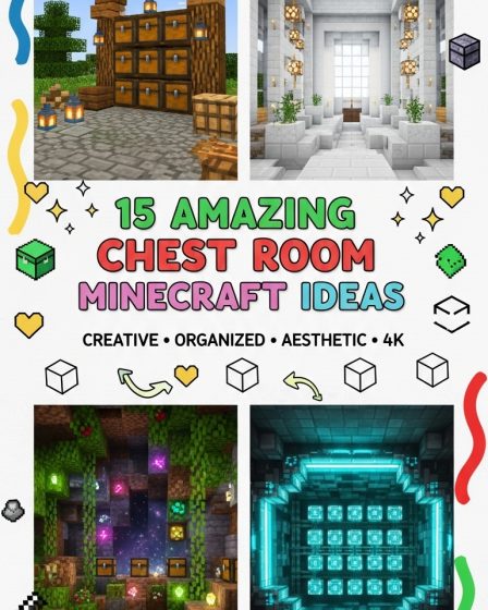 15 Amazing Chest Room Minecraft Ideas 15 Amazing Chest Room Minecraft Ideas
