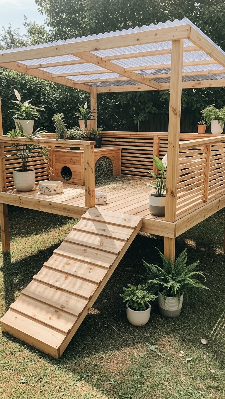 15 Elegant Outdoor Bunny Habitat Ideas
