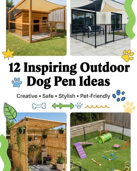 12 Inspiring Outdoor Dog Pen Ideas 12 Inspiring Outdoor Dog Pen Ideas