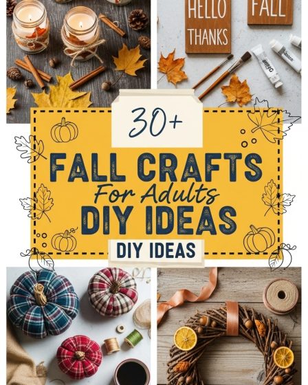 31 Easy Fall Crafts For Adults DIY Ideas 31 Easy Fall Crafts For Adults DIY Ideas