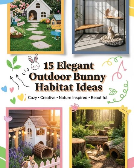 15 Elegant Outdoor Bunny Habitat Ideas 15 Elegant Outdoor Bunny Habitat Ideas