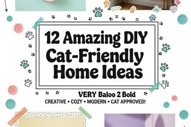 12 Amazing DIY Cat-Friendly Home Ideas