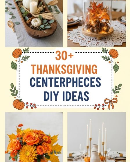 33 Thanksgiving Centerpieces DIY Ideas