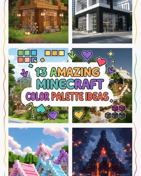 13 Amazing Minecraft Color Palette Ideas