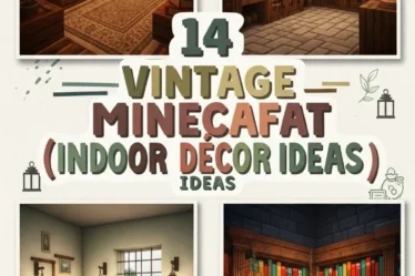 14 Vintage Minecraft Indoor Décor Ideas