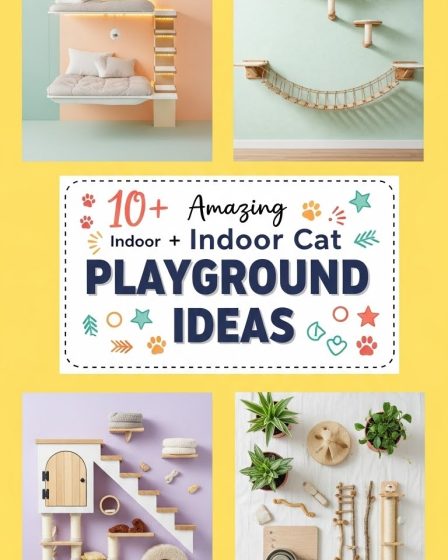 14 Amazing Indoor Cat Playground Ideas 14 Amazing Indoor Cat Playground Ideas