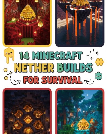 14 Minecraft Beehive Nether Builds for Survival 14 Minecraft Beehive Nether Builds for Survival