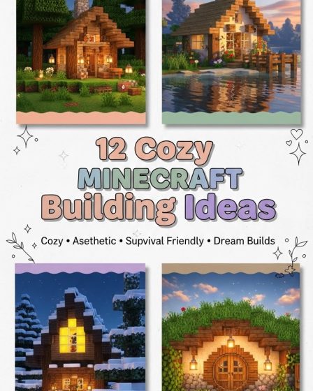 12 Aesthetic Cozy Minecraft Building Ideas 12 Aesthetic Cozy Minecraft Building Ideas
