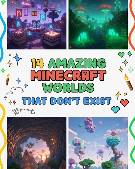 14 Amazing Minecraft Worlds That Don’t Exist 14 Amazing Minecraft Worlds That Don’t Exist