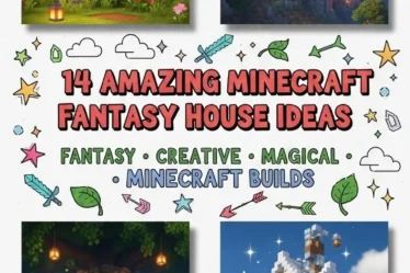 14 Amazing Minecraft Fantasy House Ideas