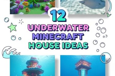 12 Aesthetic Underwater Minecraft House Ideas
