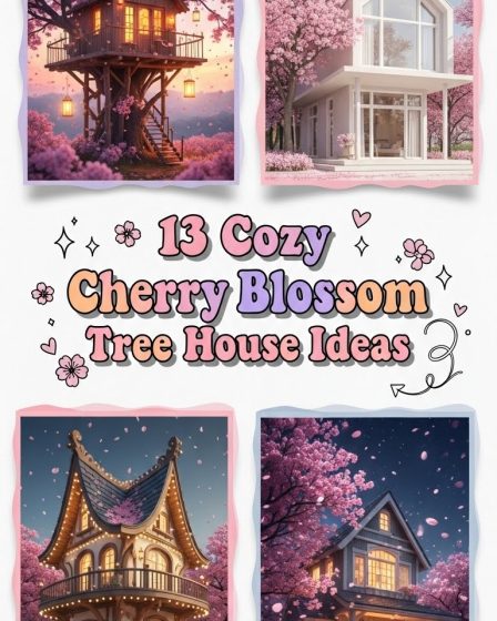 13 Cozy Cherry Blossom Tree House Ideas 13 Cozy Cherry Blossom Tree House Ideas