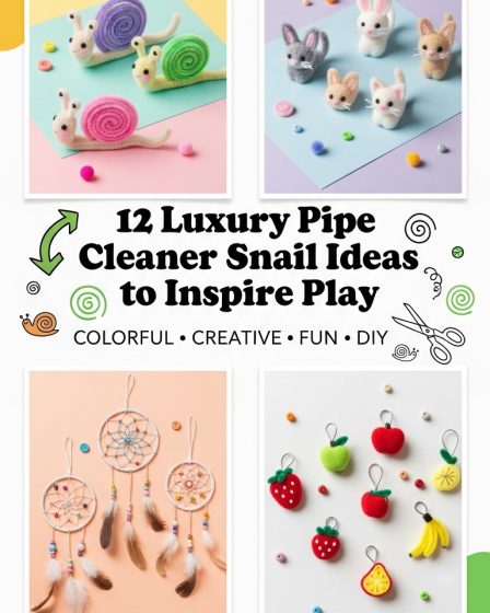 12 Luxury Pipe Cleaner Snail Ideas to Inspire Play 12 Luxury Pipe Cleaner Snail Ideas to Inspire Play