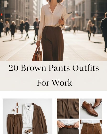 20 brown pants outfit for work 20 brown pants outfit for work