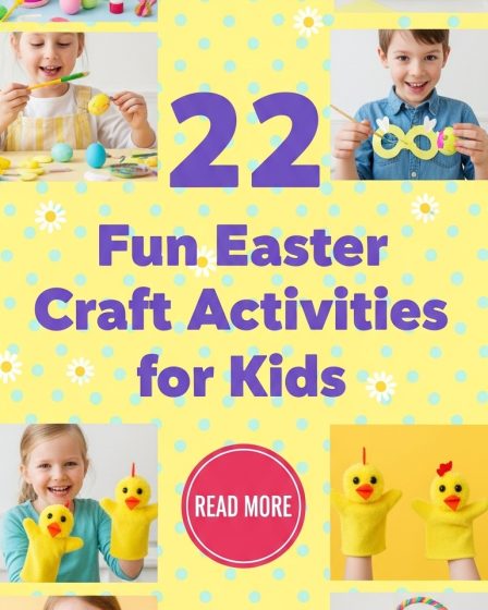 22 Fun Easter Craft Activities for Kids 22 Fun Easter Craft Activities for Kids