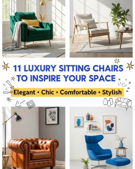 11 Luxury Sitting Chairs Ideas to Inspire Your Space 11 Luxury Sitting Chairs Ideas to Inspire Your Space