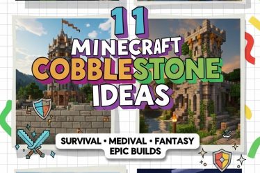 11 Minecraft Cobblestone Castle Ideas