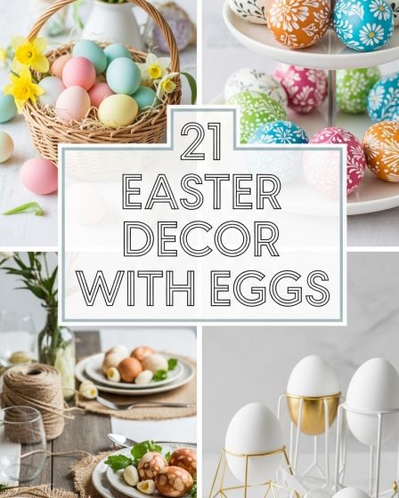 21 Easter Decor With Eggs 21 Easter Decor With Eggs