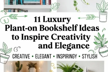 11 Luxury Plant-on-Bookshelf Ideas to Inspire Creativity and Elegance