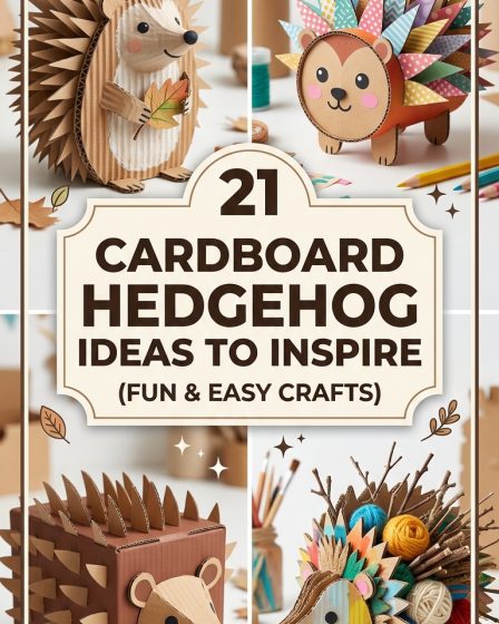 21 Cardboard Hedgehog Ideas to Inspire 21 Cardboard Hedgehog Ideas to Inspire