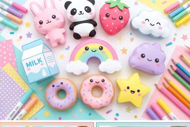 21 Kawaii DIY Crafts Squishy Paper