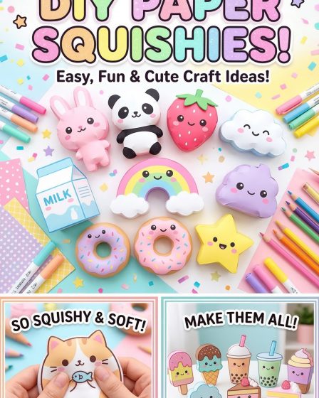 21 Kawaii DIY Crafts Squishy Paper 21 Kawaii DIY Crafts Squishy Paper