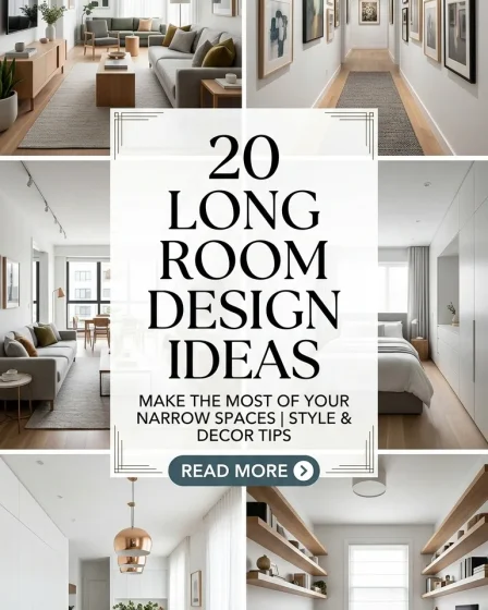 20 Long Room Design Ideas