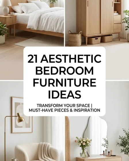 21 Aesthetic Bedroom Furniture Ideas