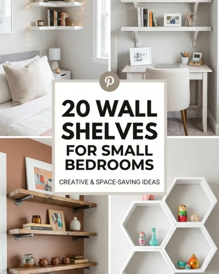 20 Wall Shelves for Small Bedroom 20 Wall Shelves for Small Bedroom