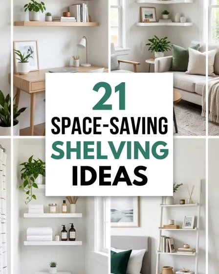 21 Space Saving Shelving Ideas 21 Space Saving Shelving Ideas