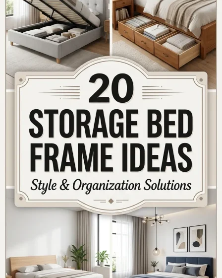 20 Storage Bed Frame Ideas 20 Storage Bed Frame Ideas