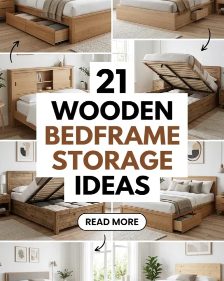 21 Wooden Bedframe Storage Ideas 21 Wooden Bedframe Storage Ideas