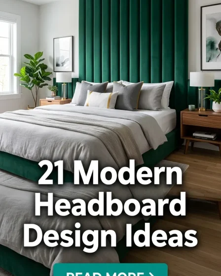21 Modern Headboard Design Ideas 21 Modern Headboard Design Ideas