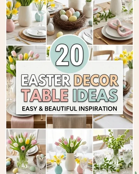 20 Easter Decor Table Ideas 20 Easter Decor Table Ideas