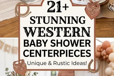 21 Baby Shower Centerpieces Western