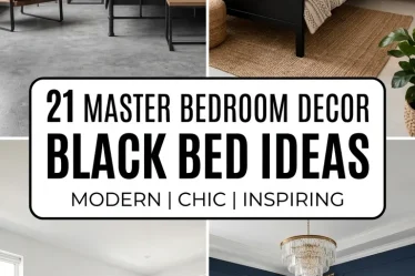 21 Master Bedrooms Decor Black Bed