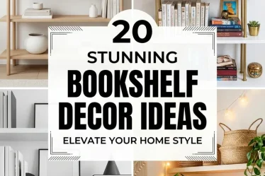 20 Stunning Bookshelf Decor Ideas